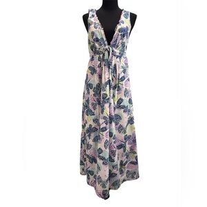 Victoria's Secret Y2K Butterfly Print Maxi Dress Fits Size Medium